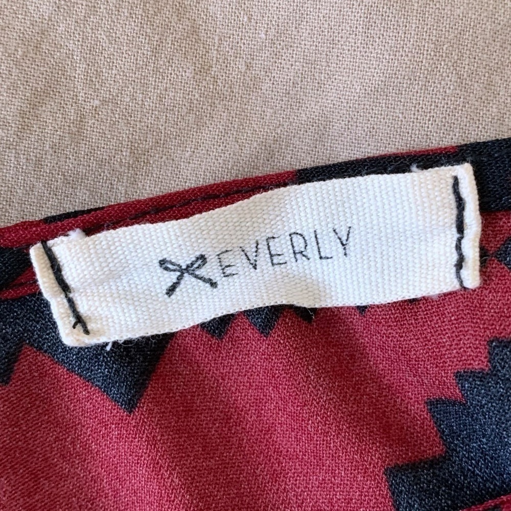 Everly Aztec Patterned Blouse - Picture 6 of 7